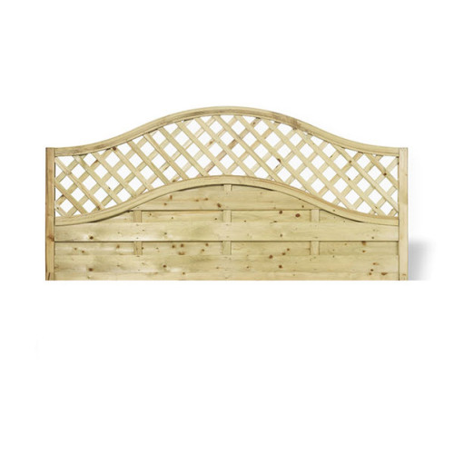 6FT x 3FT Omega Lattice Fence Panel (Pack of 24)