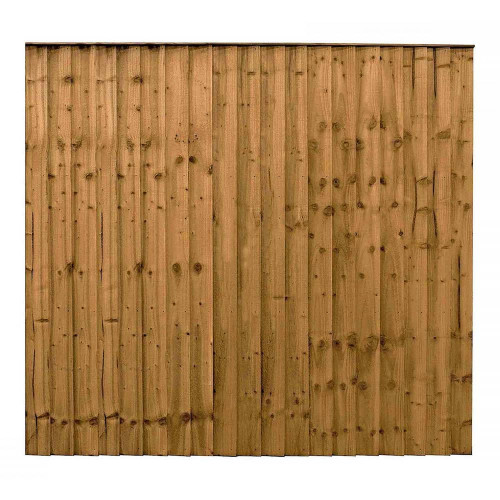 6FT x 5FT 6 Inch Closeboard Fence Panel (Pack of 25)