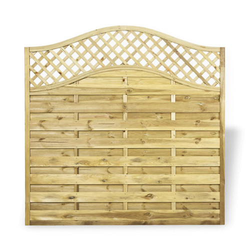 6FT x 6FT Omega Lattice Fence Panel (Pack of 24)